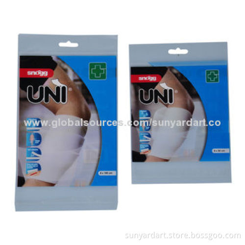 Plastic bag with Euro hole and press zipper